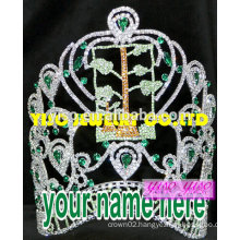 large paradise colored princess party custom made pageant tiaras and crowns